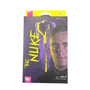 Target Luke Littler G1 Swiss Point Steel Tip Darts 90% Tungsten 23g Pro Grip